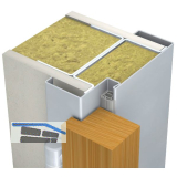 DOMOFERM Stahlumfassungszarge Profil 42 G ohne Bodeneinstand, 850/2000/120mm