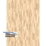 HARO Schiffsboden Esche lichtwei� Favorit strukturiert, naturaDur