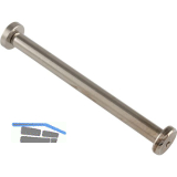 SOLIDO Donau Sicherungsstift f�r 3 teiliges Band, Edelstahloptik