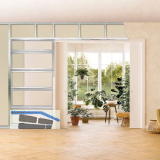 ECLISSE UNICO Schiebet�reinbaukasten Trockenbau 2-flg. Breite 75, 2200/2000