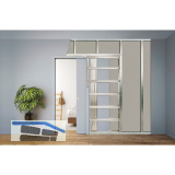 ECLISSE UNICO LUCE Schiebet�reinbaukasten Trockenbau 1-flg. Breite 150, 800/2000