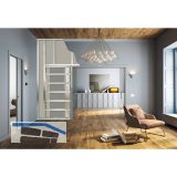 ECLISSE UNICO LUCE Schiebet�reinbaukasten Trockenbau 2-flg. Breite 150,1200/2000