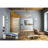 ECLISSE UNICO LUCE Schiebet�reinbaukasten Massivwand 2-flg. Breite 150,2200/2000