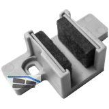 ECLISSE Bodenf�hrung f�r Ganzglasschiebet�r 8-10 mm, ger�uscharm