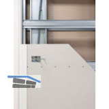 ECLISSE SYNTESIS LUCE Schiebet�reinbaukasten Trockenbau 1-flg. 150, 1000/2000