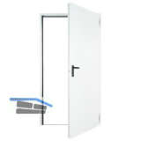 DOMOFERM Economy LF531 Baumeister 1-flg EI230-C5, Profil 377 D, 1000/2100 mm LI