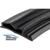 DOMOFERM Zargendichtung C535 FH schwarz, EI30, 6,80 m