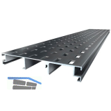 K&R Drainageprofil / Bel�ftungsprofil, silber eloxiert 150x26x3000mm