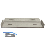 K&R Montageklammern f�r Drainage- und Bel�ftungsprofil, 100 mm