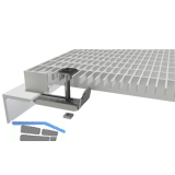 Halteklammer f�r Maschenweite 33 x 11 mm