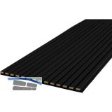 KOSCHE Akustikpaneel Schwarz matt / schwarz