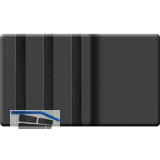 Kosche Akustikpaneel Muster Schwarz matt foliert / schwarz