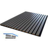 KOSCHE Akustikpaneel Eiche grau / schwarz