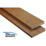 KOVALEX WPC Terrassendiele Vollprofil Walnuss mattiert, 20x145x5000mm