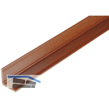 KOVALEX WPC Wandabschluss steingrau