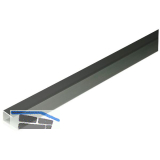 KOVALEX Alu-Einfassprofil 20 anthrazit