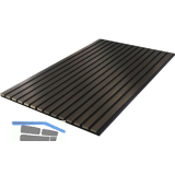 KOSCHE Akustikpaneel Metall Bronze / schwarz