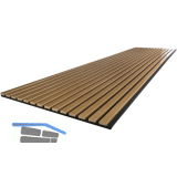 KOSCHE Akustikpaneel Metall Gold / schwarz