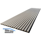 KOSCHE Akustikpaneel Eiche wei� Verona / schwarz