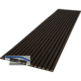 KOSCHE Akustikpaneel Nussbaum Milano / schwarz