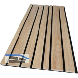 KOSCHE Akustikpaneel 3D Eiche Andorra / schwarz