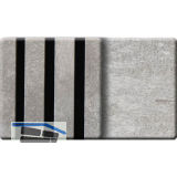 Kosche Akustikpaneel Muster Travertin grey / schwarz