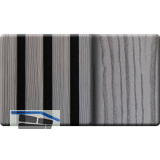 Kosche Akustikpaneel Muster Eiche grau / schwarz