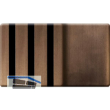 Kosche Akustikpaneel Muster Metall Bronze / schwarz