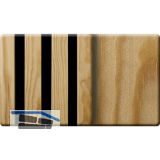 Kosche Akustikpaneel Muster Hydro Kiefer astfrei unbehandelt