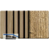 Kosche Akustikpaneel Muster 3D Amalfi / schwarz