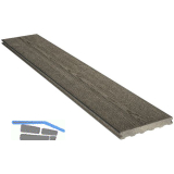 SILVADEC Terrassendiele Elegance struktur Anthrazit, 23x138x4000mm