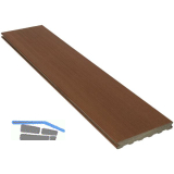 SILVADEC Terrassendiele Atmosphere geb�rstet Sao Paulo Braun, 23x138x4000mm