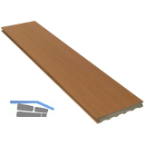 SILVADEC Terrassendiele Atmosphere geb�rstet Lima Braun, 23x138x6000mm