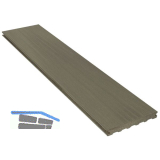 SILVADEC Terrassendiele Atmosphere geb�rstet Cayenne Grau, 23x138x6000mm