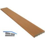 SILVADEC Universalprofil Lima Braun, 23x138x4000mm