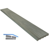 SILVADEC Universalprofil Ushuaia Grau, 23x138x4000mm