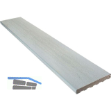 SILVADEC Universalprofil Belem Grau, 23x180x4000mm