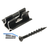 SILVADEC Clip abnehmbar mit Schrauben