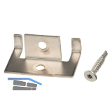 SILVADEC Rand-Clip mit Schrauben