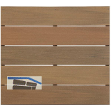 SILVADEC Terrassendiele Nuances geb�rstet IPE, 23x138x4000mm