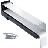 Seitenabschluss BF2506 mit Dichtteil f�r Putz Alu wei� lackiert 50 mm