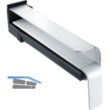 Seitenabschluss BF4006 mit Dichtteil f�r Putz Alu wei� 110 mm