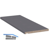 WERZALIT Innenfensterbank Compact dunkelgrau 400 mm