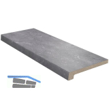 WERZALIT Innenfensterbank Exclusiv Smokey Shadow 250 mm