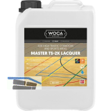 WOCA Master TS-2K Lacquer Seidenmatt/Glanz 20, 5 Liter + 2 K H�rter