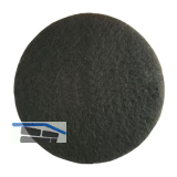 Reinigungspad schwarz D=400 mm