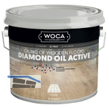 WOCA Diamant Aktiv �l, smokebraun 2,5 Liter