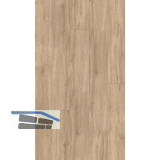 HARO DISANO Black Line Landhausdiele Eiche hell, lebhaft