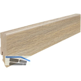 DISANO Sockelleiste Eiche hell lebhaft, 16/58