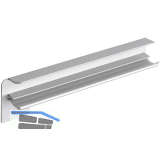 Seitenabschl�sse FB 25 Putz Alu natur eloxiert 165 mm